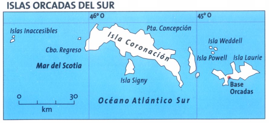 Islas Orcadas del Sur