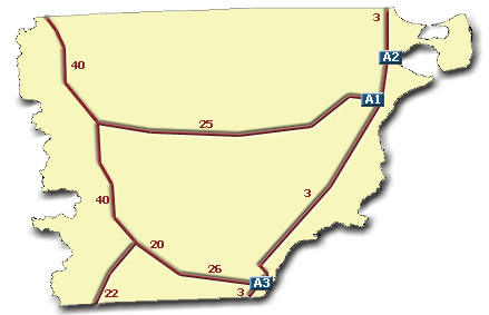 Estaciones de GNC Chubut